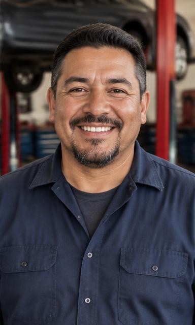 Illustrative automotive professional